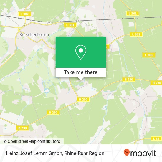 Heinz Josef Lemm Gmbh map