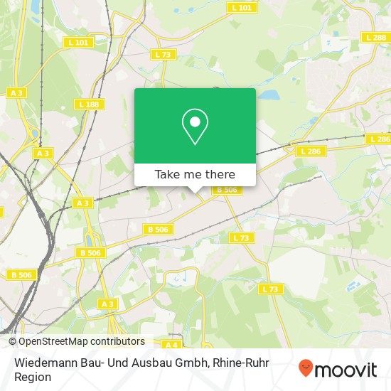 Wiedemann Bau- Und Ausbau Gmbh map