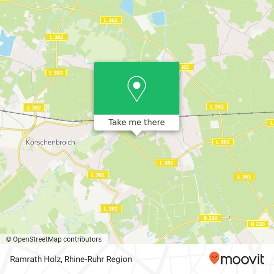 Ramrath Holz map