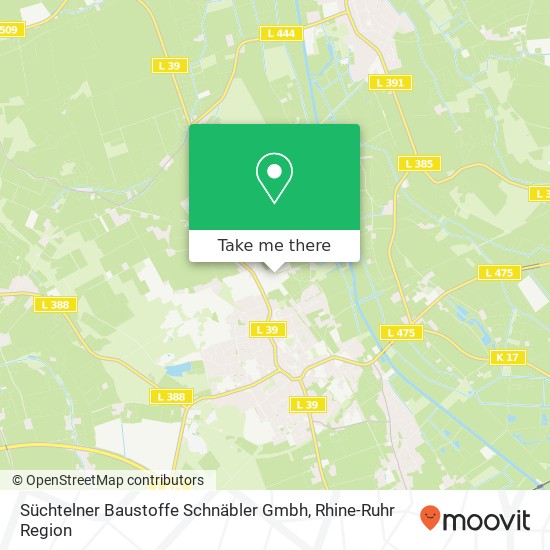 Süchtelner Baustoffe Schnäbler Gmbh map