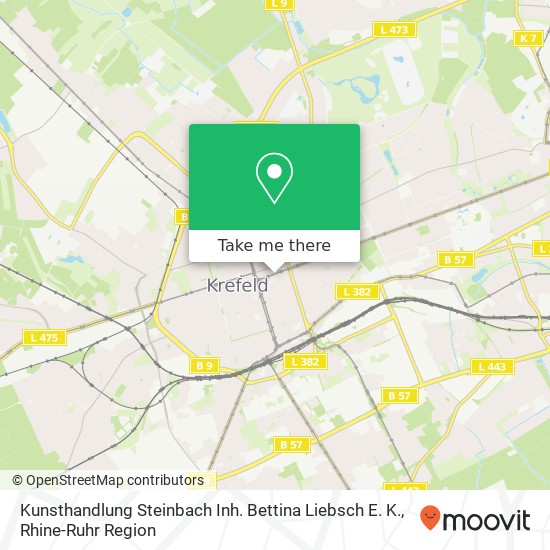 Kunsthandlung Steinbach Inh. Bettina Liebsch E. K. map