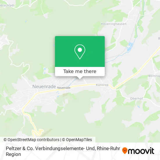 Карта Peltzer & Co. Verbindungselemente- Und