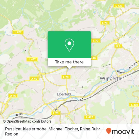 Pussicat-klettermöbel Michael Fischer map