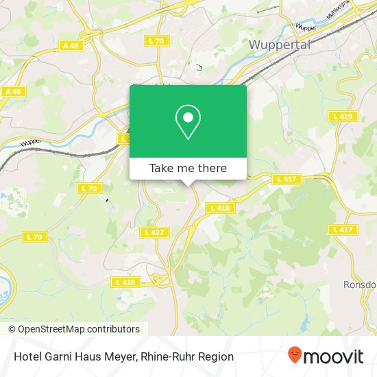 Hotel Garni Haus Meyer map