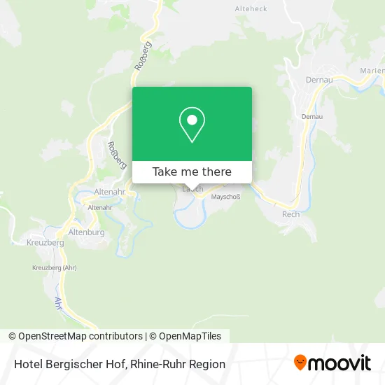 Карта Hotel Bergischer Hof