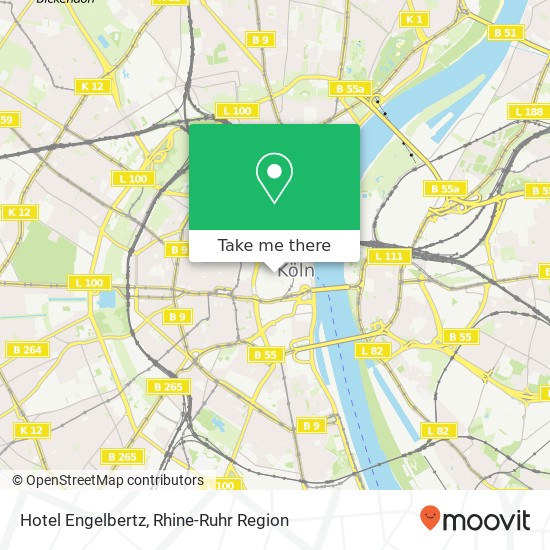 Hotel Engelbertz map
