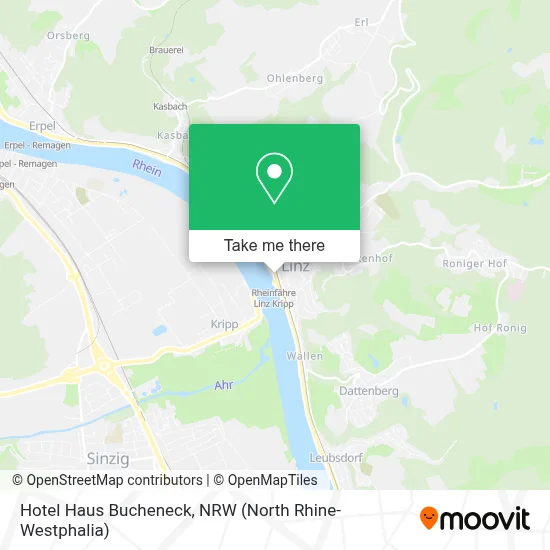 Hotel Haus Bucheneck map