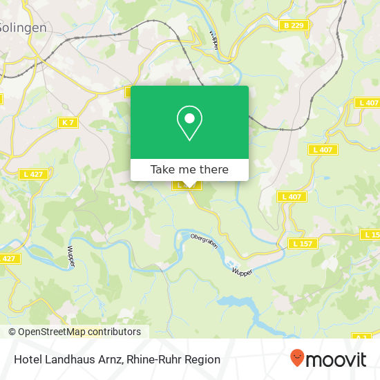 Hotel Landhaus Arnz map