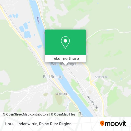 Hotel Lindenwirtin map