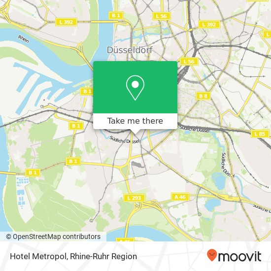 Hotel Metropol map