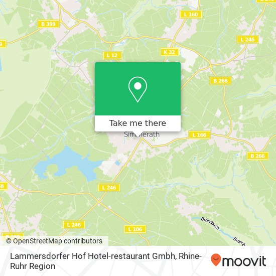 Lammersdorfer Hof Hotel-restaurant Gmbh map
