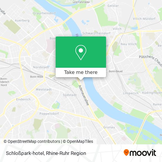 Schloßpark-hotel map