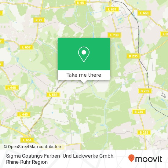 Sigma Coatings Farben- Und Lackwerke Gmbh map