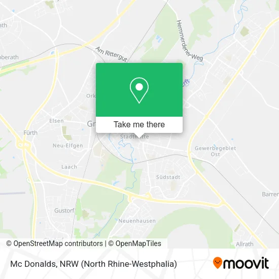 Карта Mc Donalds
