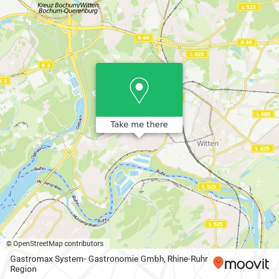 Карта Gastromax System- Gastronomie Gmbh