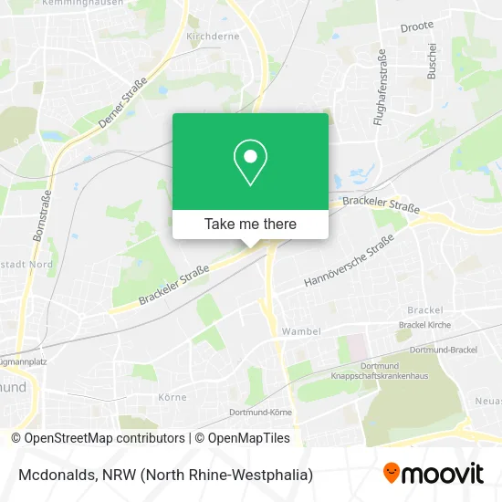 Карта Mcdonalds