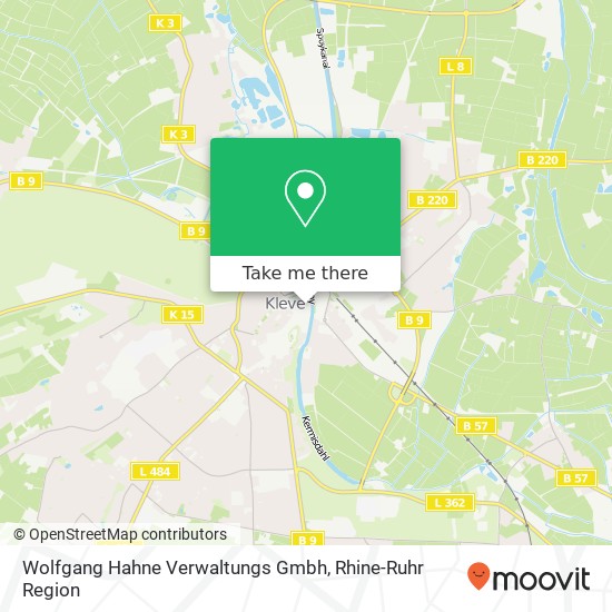 Wolfgang Hahne Verwaltungs Gmbh map