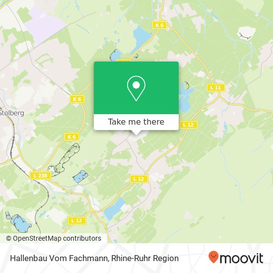 Hallenbau Vom Fachmann map