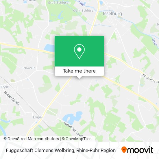 Fuggeschäft Clemens Wolbring map