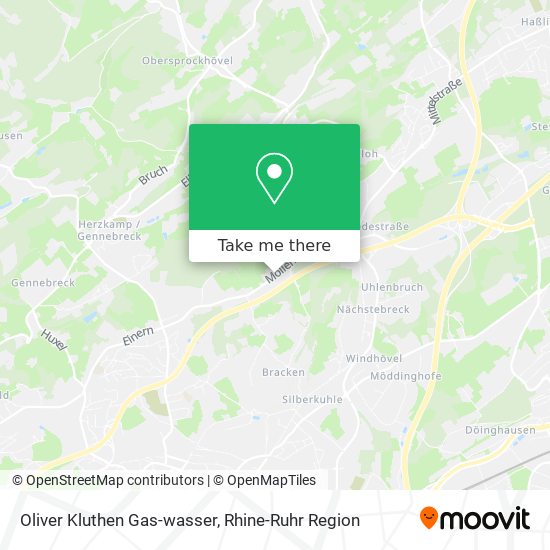 Oliver Kluthen Gas-wasser map