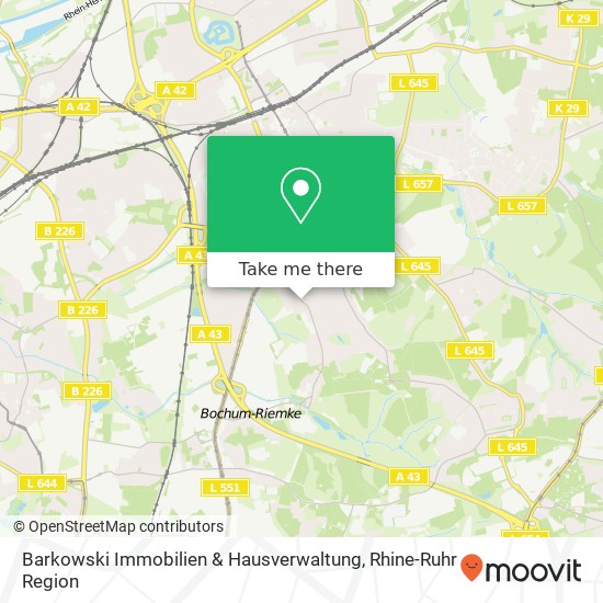 Barkowski Immobilien & Hausverwaltung map