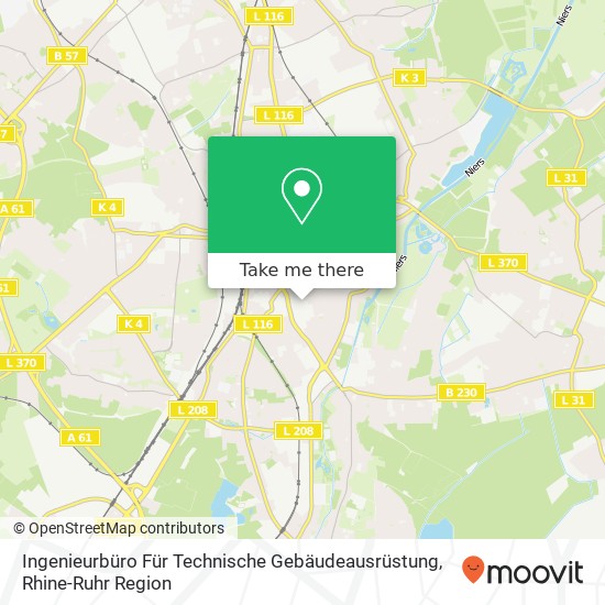 Ingenieurbüro Für Technische Gebäudeausrüstung map