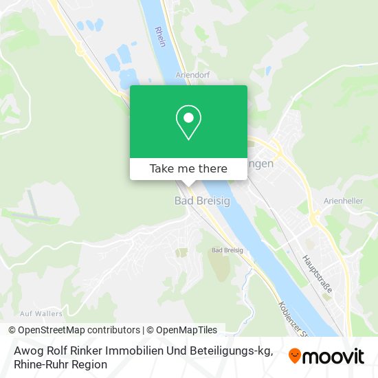 Awog Rolf Rinker Immobilien Und Beteiligungs-kg map