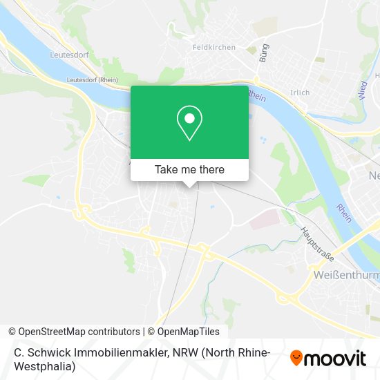 C. Schwick Immobilienmakler map