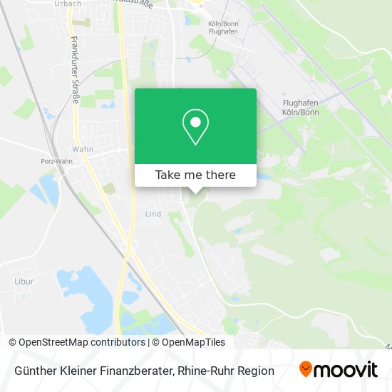 Günther Kleiner Finanzberater map