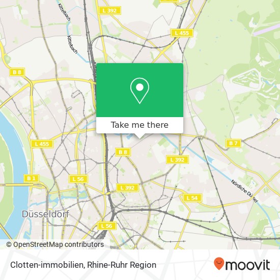 Clotten-immobilien map