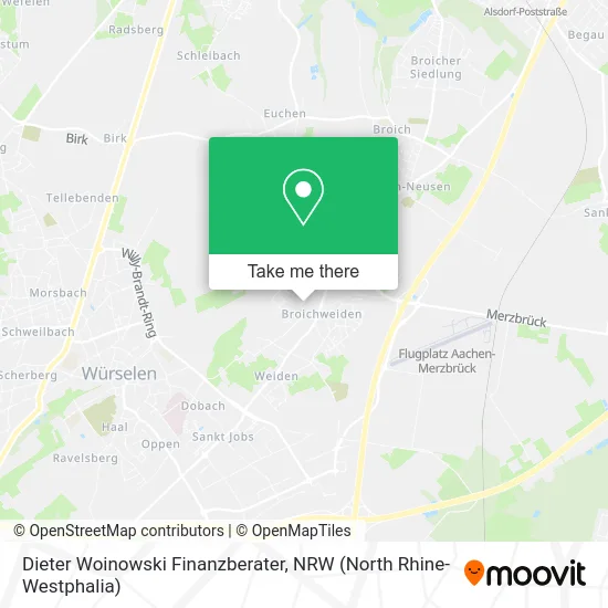 Карта Dieter Woinowski Finanzberater