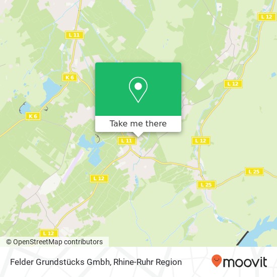 Felder Grundstücks Gmbh map