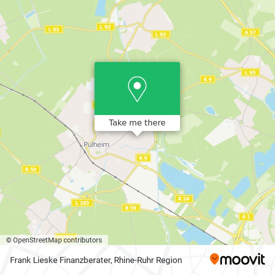Frank Lieske Finanzberater map
