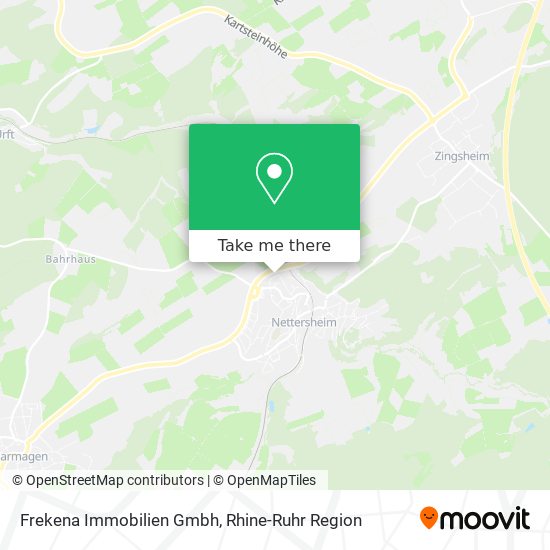 Frekena Immobilien Gmbh map