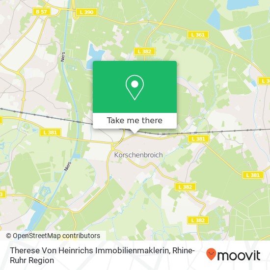 Therese Von Heinrichs Immobilienmaklerin map