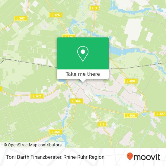 Toni Barth Finanzberater map