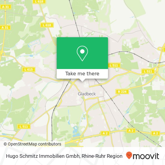 Hugo Schmitz Immobilien Gmbh map