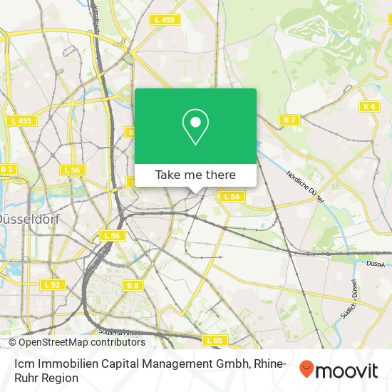 Карта Icm Immobilien Capital Management Gmbh