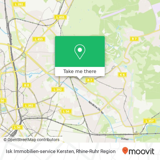 Isk Immobilien-service Kersten map