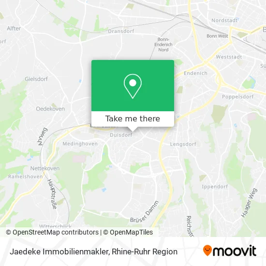Jaedeke Immobilienmakler map
