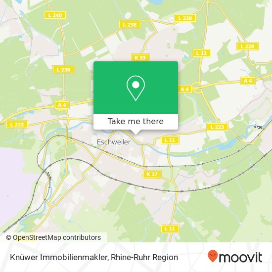 Knüwer Immobilienmakler map