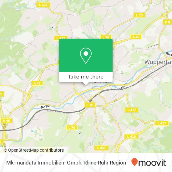 Карта Mk-mandata Immobilien- Gmbh