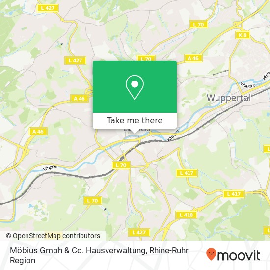 Möbius Gmbh & Co. Hausverwaltung map