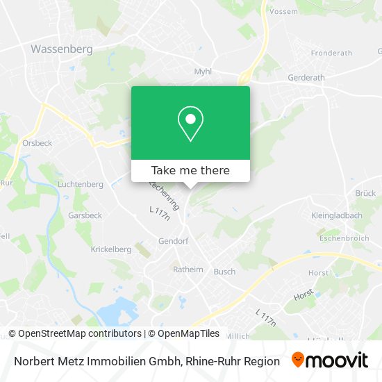 Norbert Metz Immobilien Gmbh map