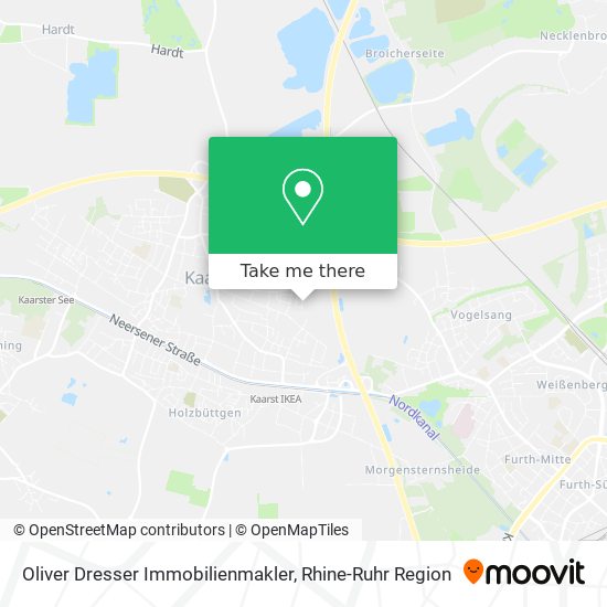 Oliver Dresser Immobilienmakler map