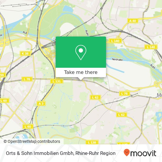 Orts & Sohn Immobilien Gmbh map