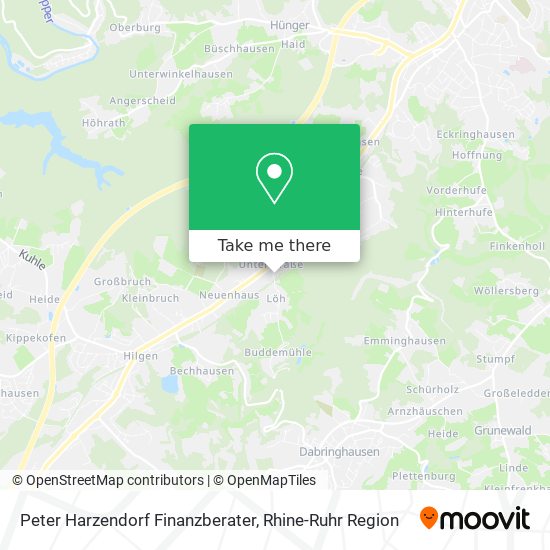 Peter Harzendorf Finanzberater map
