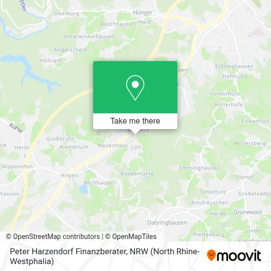 Peter Harzendorf Finanzberater map