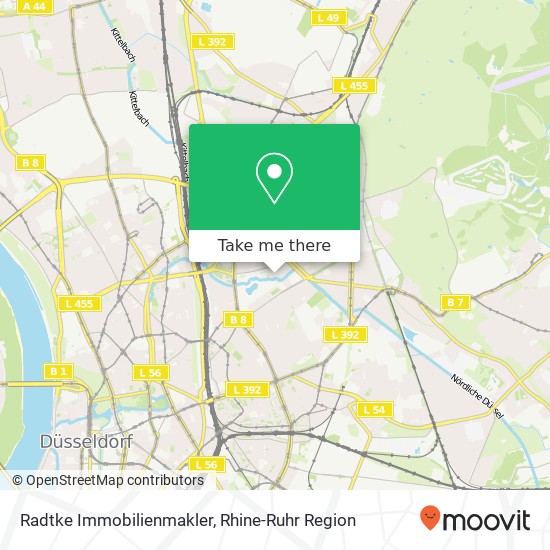 Карта Radtke Immobilienmakler