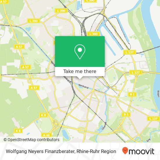 Карта Wolfgang Neyers Finanzberater